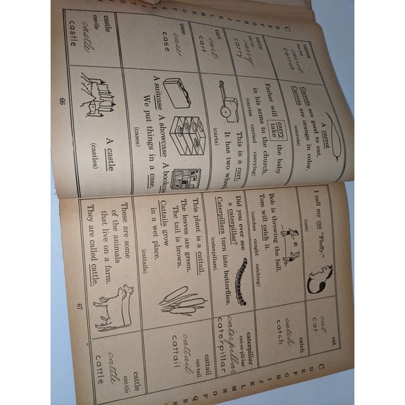 Vintage 1945 Picture Dictionary for Children Garnette Watters SA Courtis Rare - Picture 10 of 12